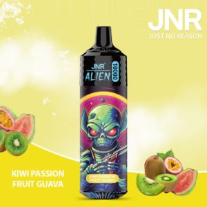 JNR Alien Kiwi Passion Fruit Guava: Tropical flavour explosion with 10,000 puffs