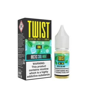 Twist Arctic Cool Mint 10ml Nic Salt E-Liquid 60ML